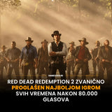 Red Dead Redemption 2 zvanično proglašen najboljom igrom svih vremena nakon 80.000 glasova