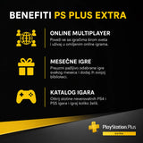 Playstation Plus Extra 3 Meseca
